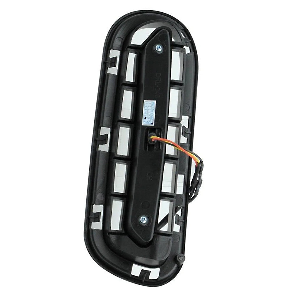 LED DRL Fog Lights With White Driving Light and Yellow Dynamic Turn Signal