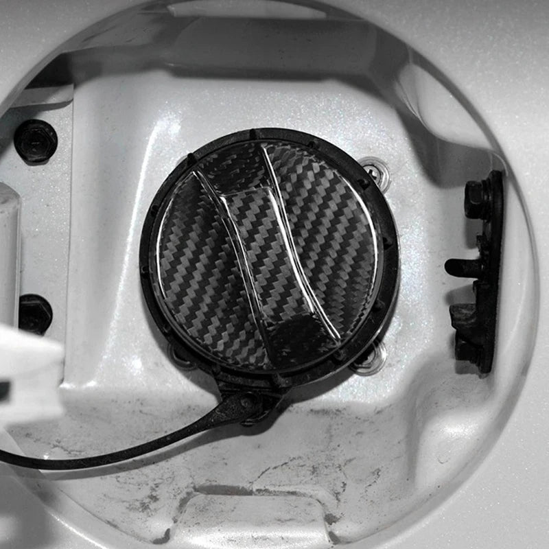 Real Carbon Fiber Inner Fuel Tank Cap Cover