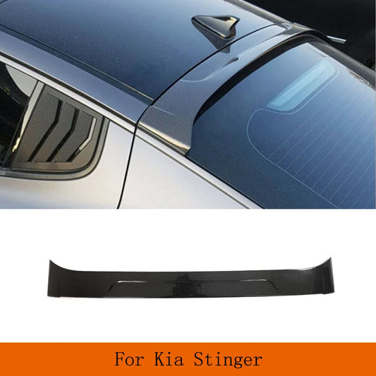 Carbon Fiber / FRP Black Rear Roof Spoiler