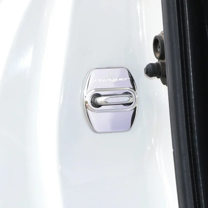 4pcs Stainless Steel Lock Cover