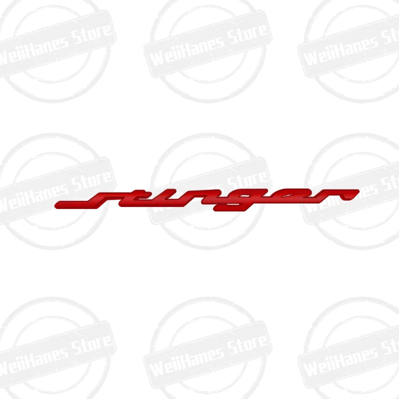 Metal For Stinger 3D Badge Car Air Conditioning Vent Instrument Panel