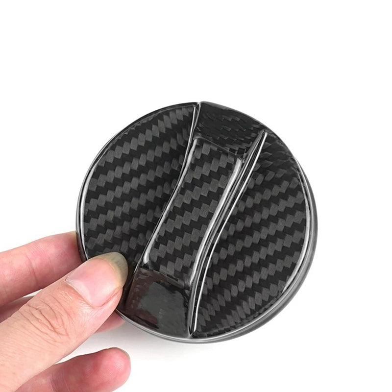 Real Carbon Fiber Inner Fuel Tank Cap Cover
