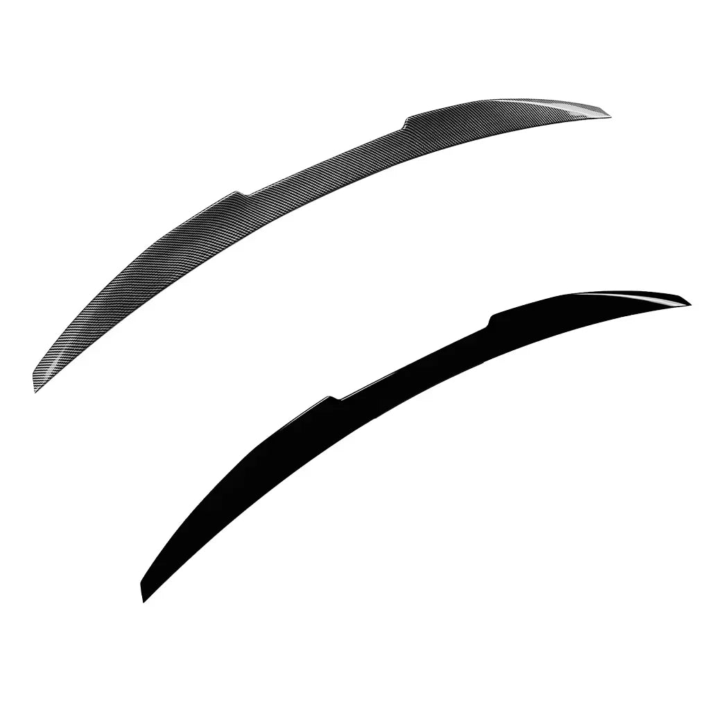 Lip Spoiler Carbon Fiber Look / Gloss Black For KIA Stinger 2017-2023