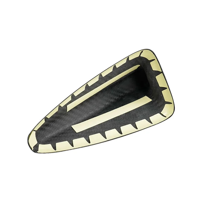 Real Carbon Fiber Shark Fin Antenna Cap Cover Trim For Kia Stinger 2018-2023