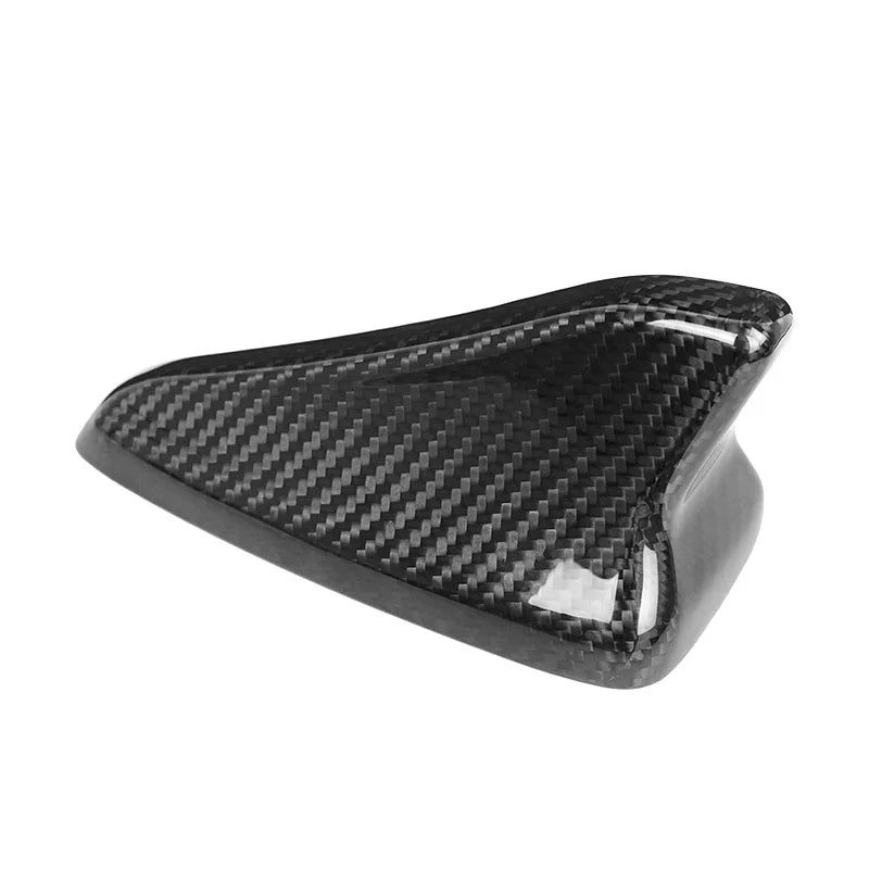 Real Carbon Fiber Shark Fin Antenna Cap Cover Trim For Kia Stinger 2018-2023