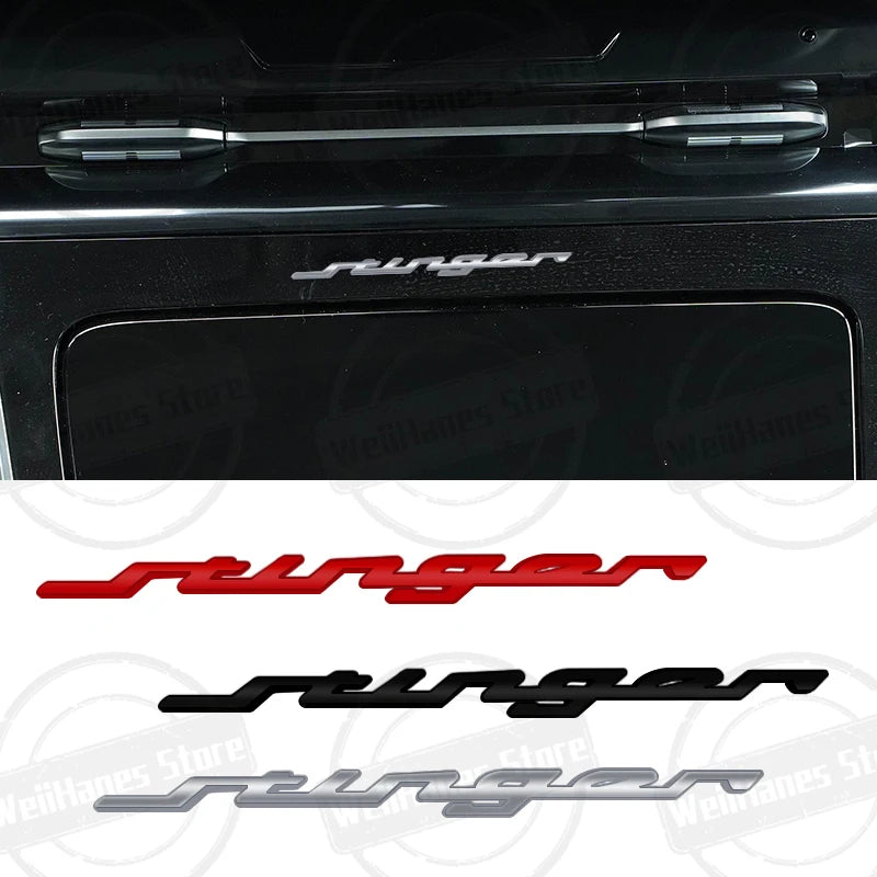Metal For Stinger 3D Badge Car Air Conditioning Vent Instrument Panel