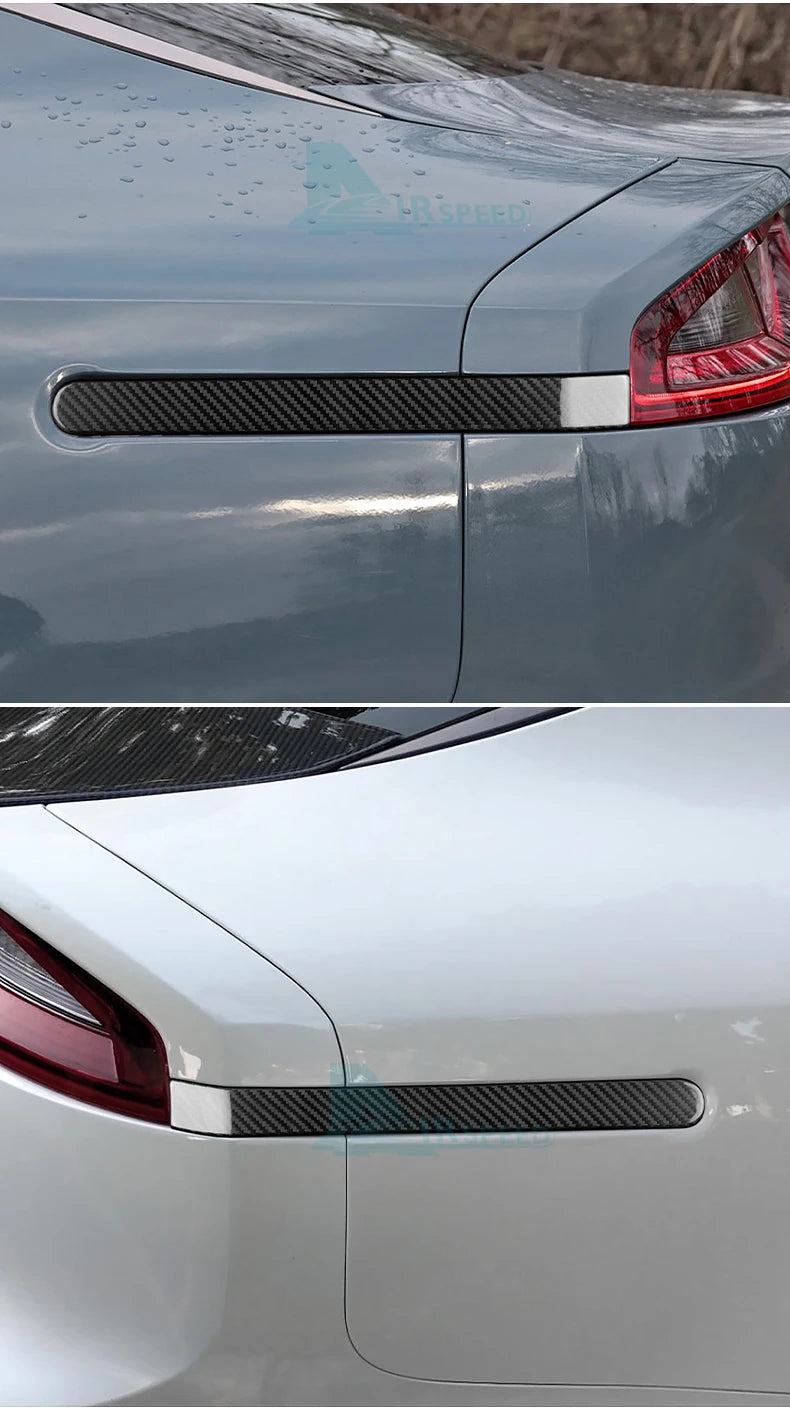 Real Hard Carbon Fibre Brake Light Trim