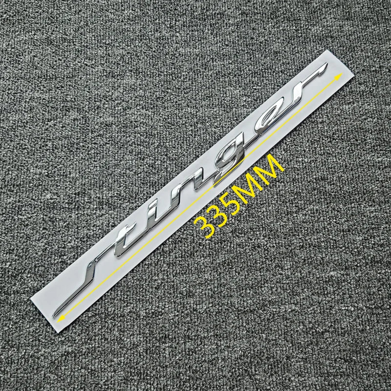 355MM ABS  Car Emblems KN Emblem Stinger