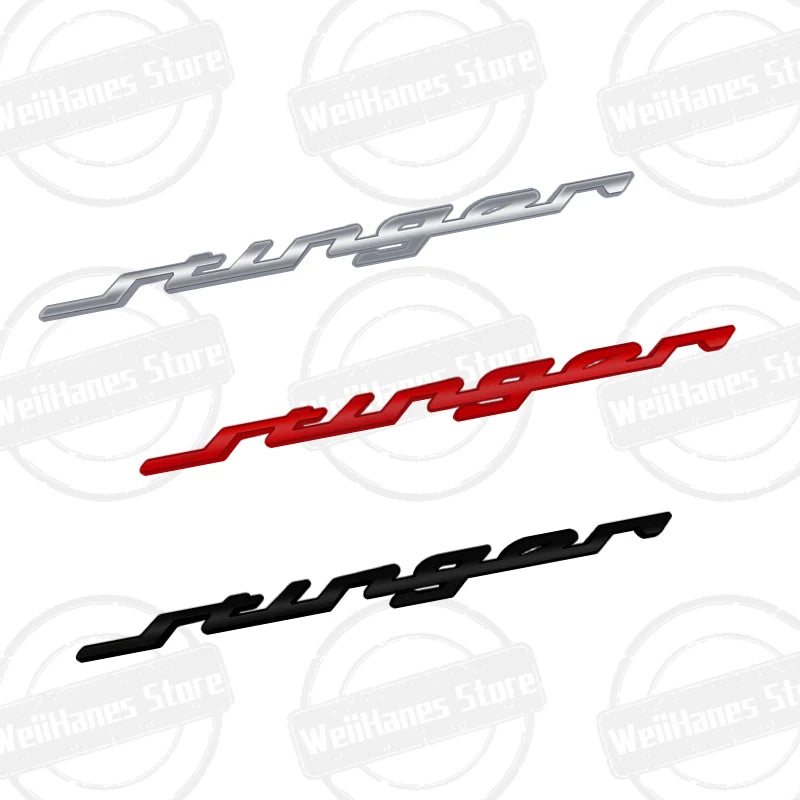 Metal For Stinger 3D Badge Car Air Conditioning Vent Instrument Panel