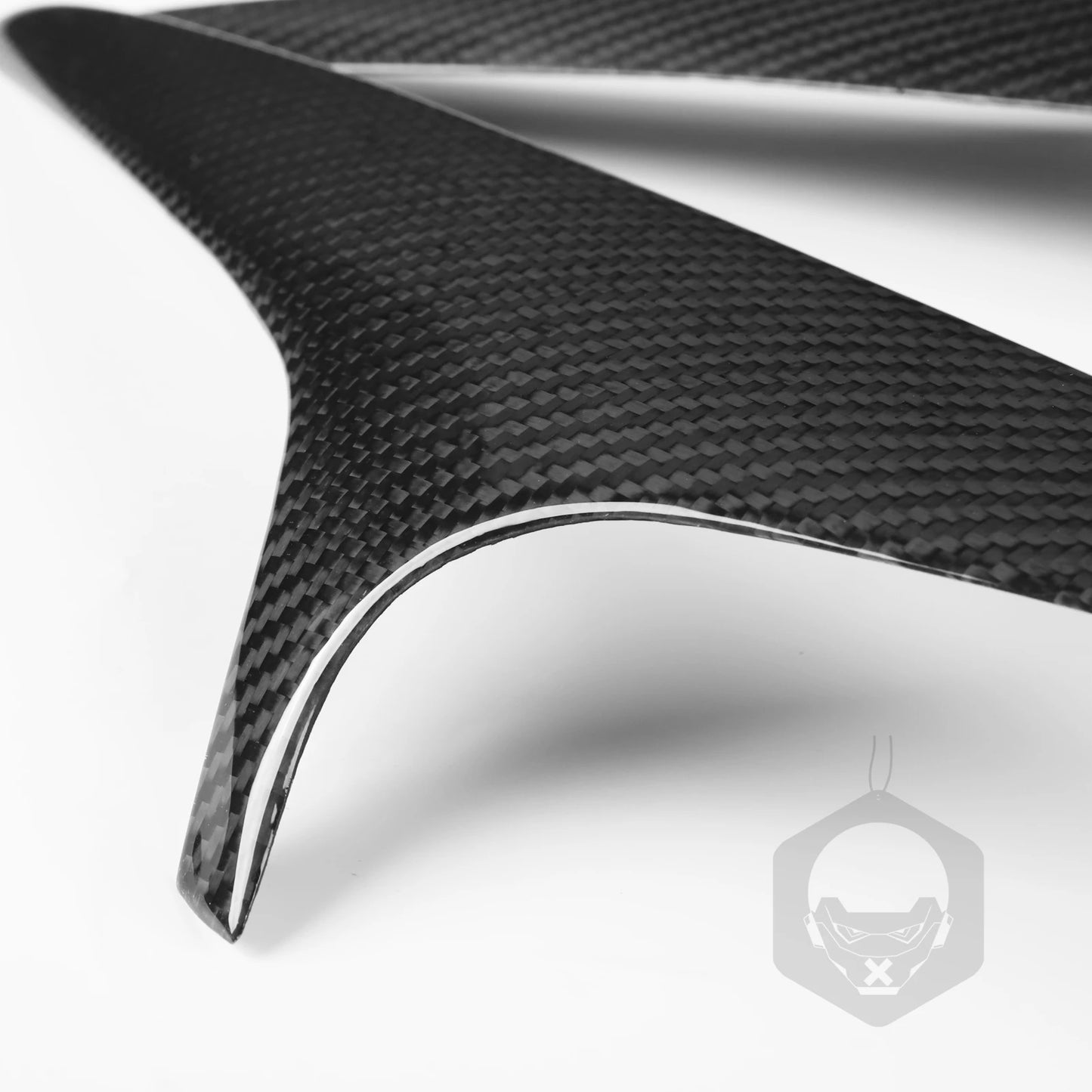 Real Carbon Fiber Headlight Eyelid Cover