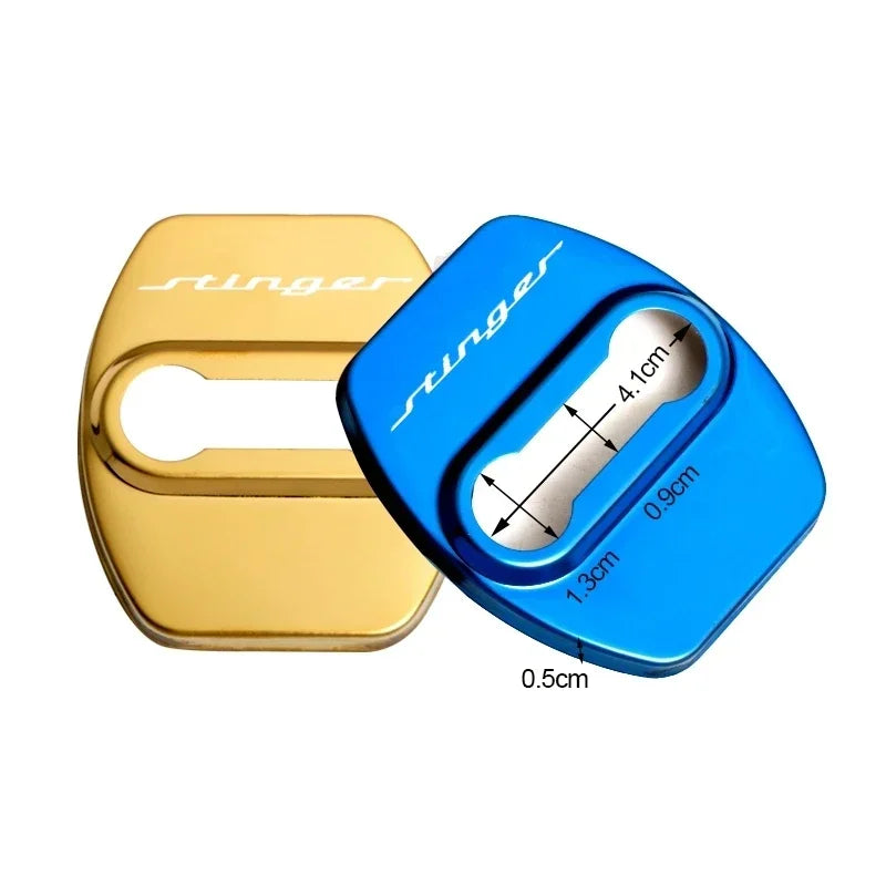 4pcs Stainless Steel Lock Cover