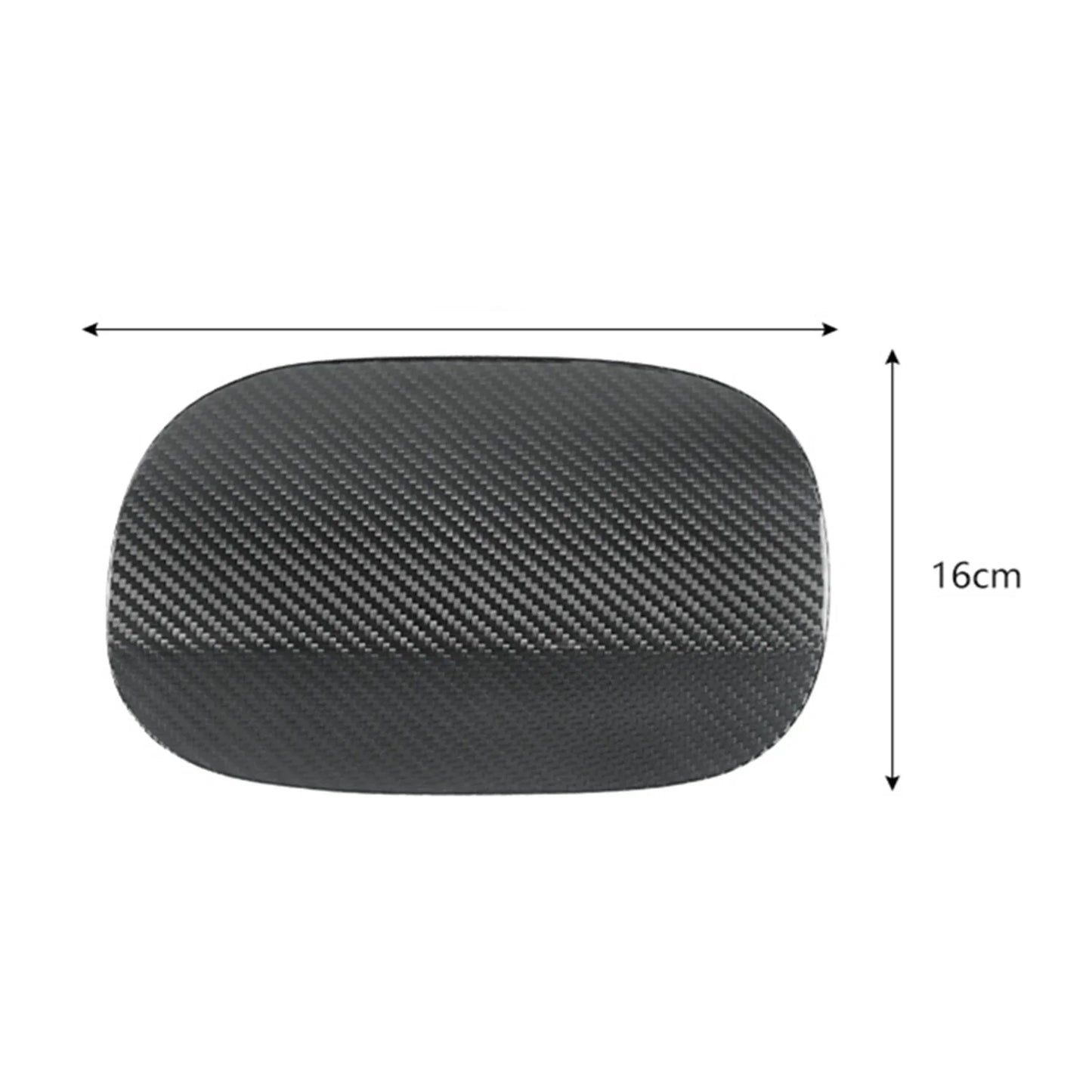 Real Dry Carbon Fibre  Fuel Tank Flap Cap
