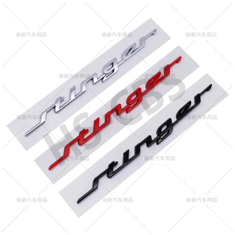 3D ABS Stinger Emblem
