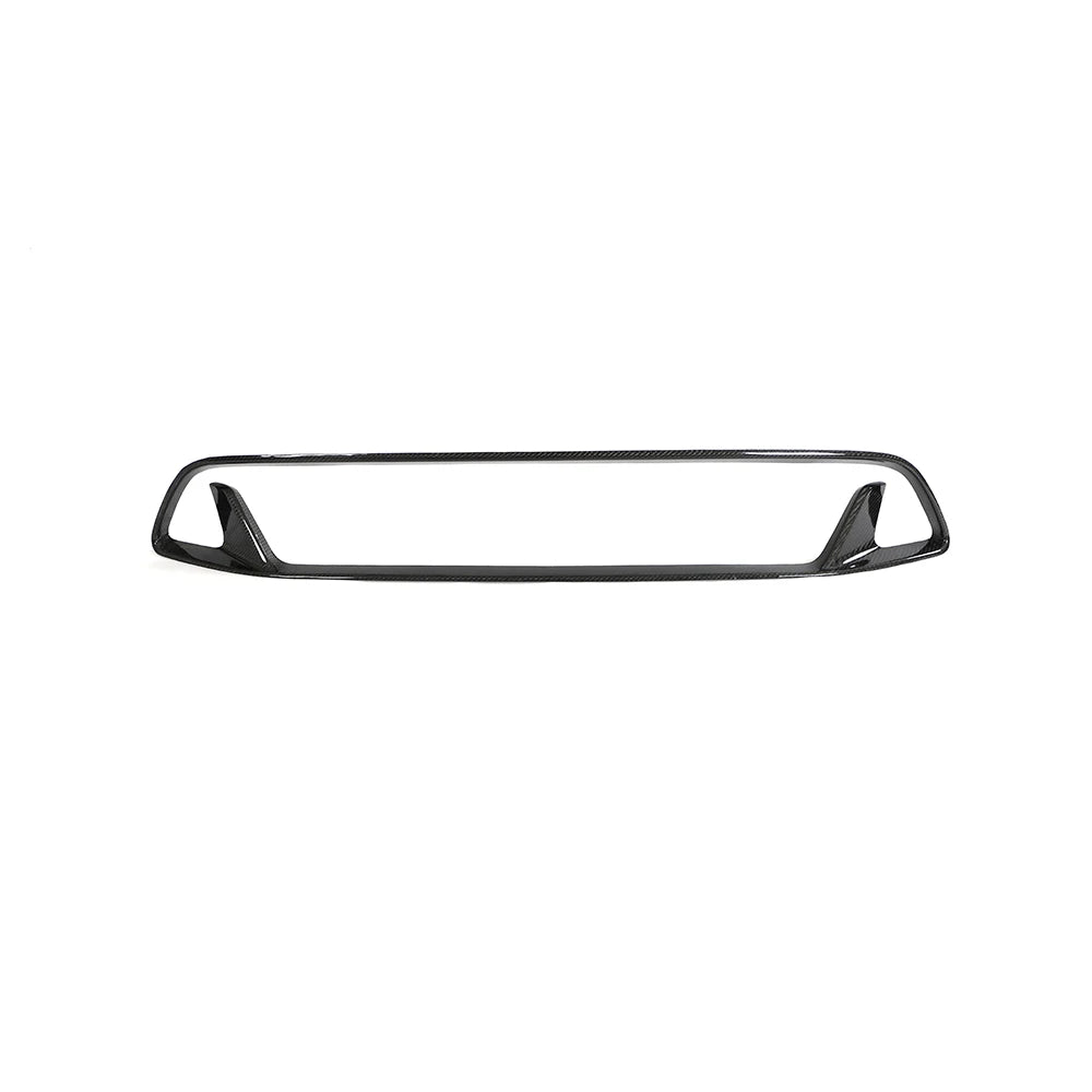 Dry Carbon Front Kidney Bumper Grille / Front Frame Centre Mesh Grille