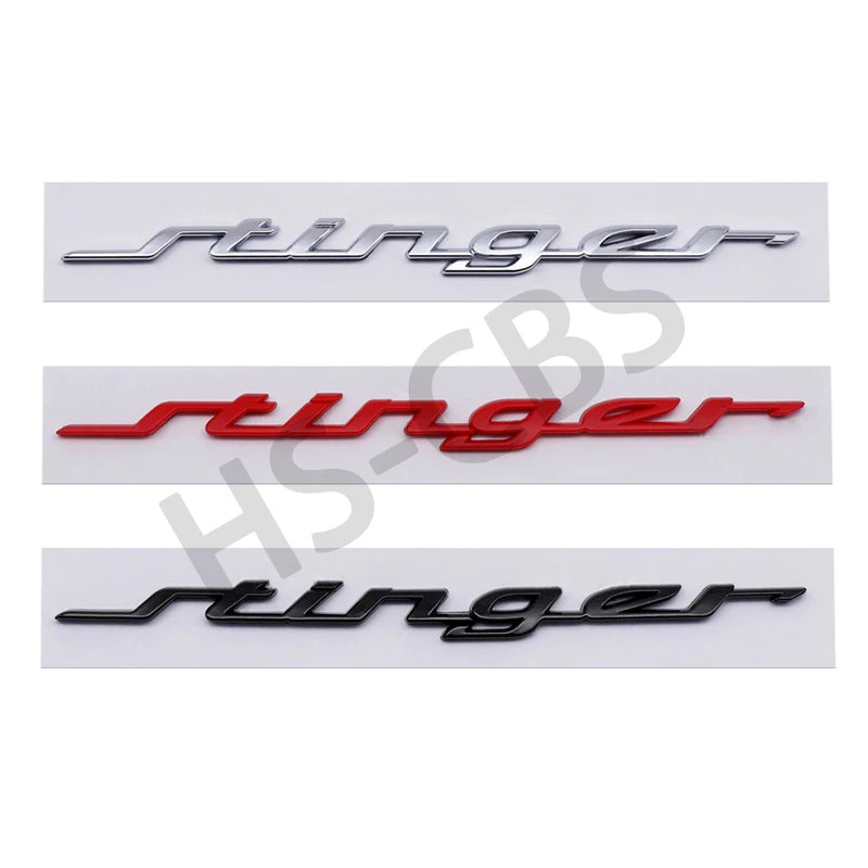 3D ABS Stinger Emblem