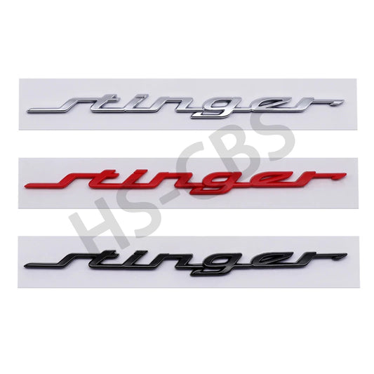 3D ABS Stinger Emblem