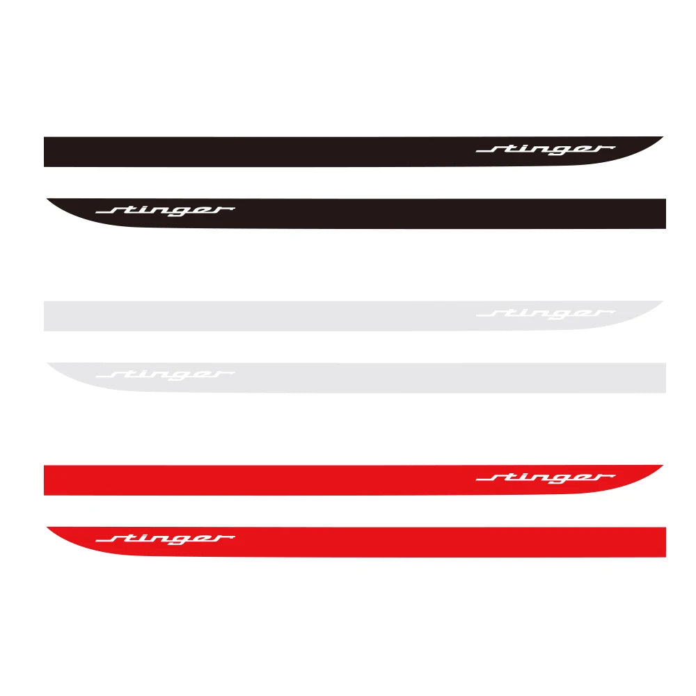 Sport Stripes Door Side Skirt Decal