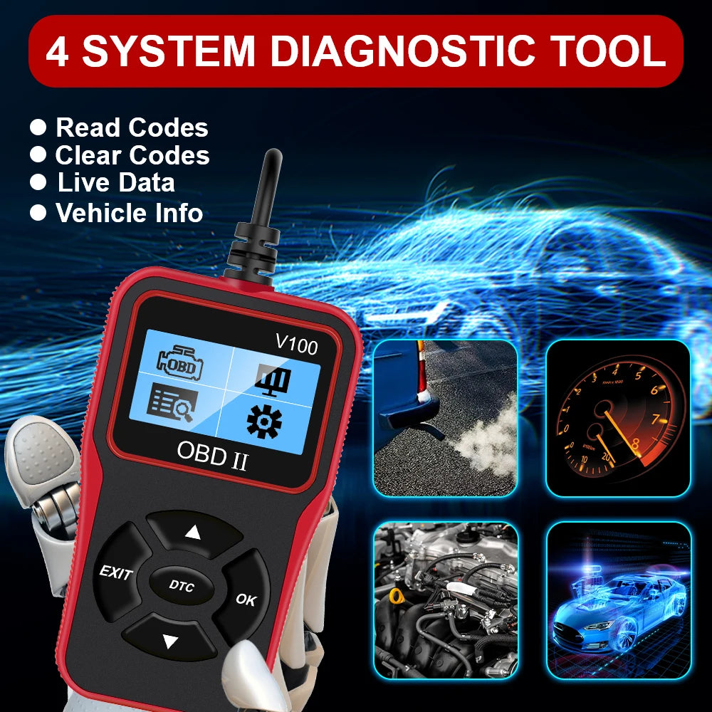 OBD2 Code Reader Car Diagnostic Tool