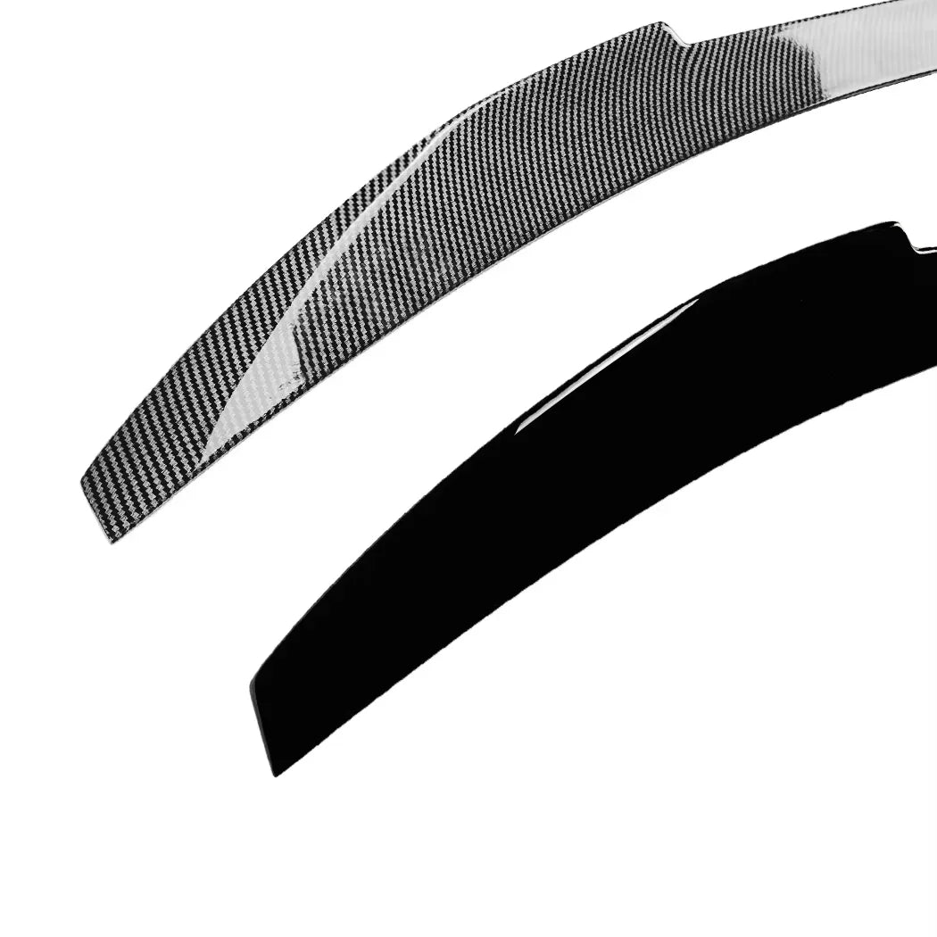 Lip Spoiler Carbon Fiber Look / Gloss Black For KIA Stinger 2017-2023