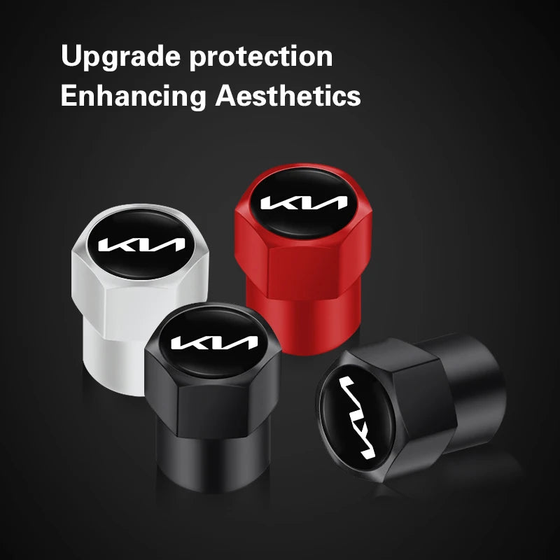 4Pcs Wheel Valve Caps