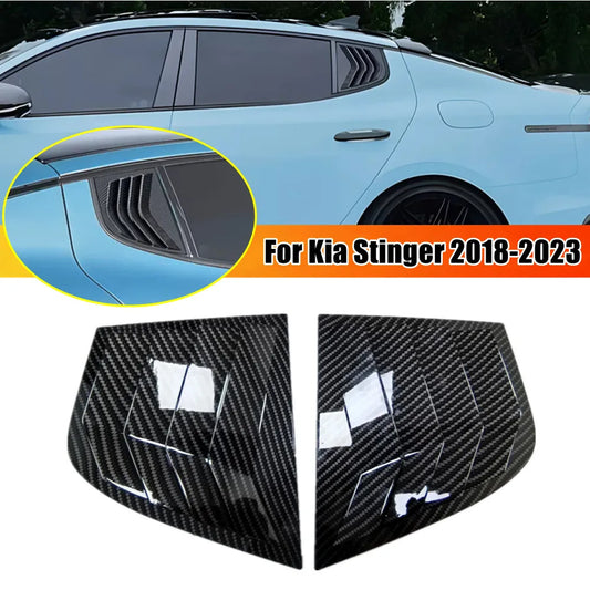 For Kia Stinger 2018 - 2023 Car Rear Window Louver Shutter Cover