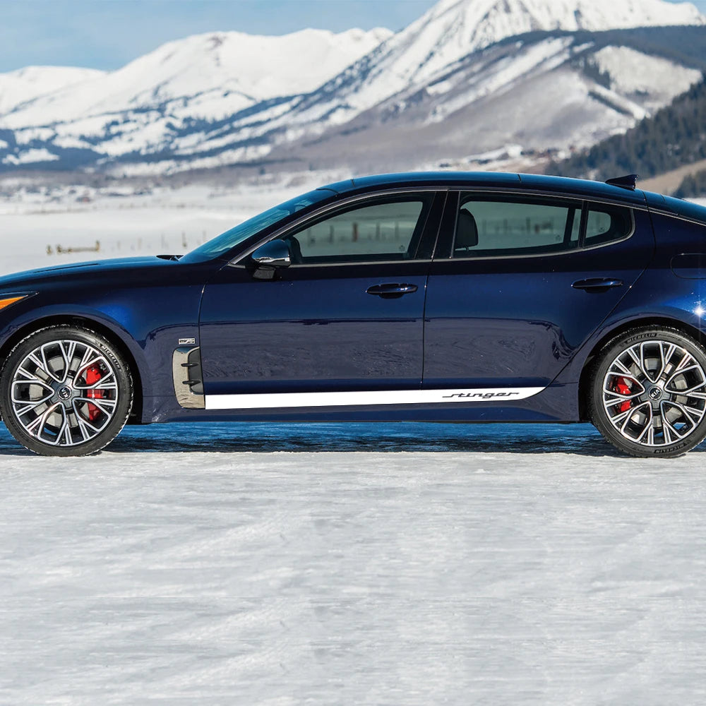 Sport Stripes Door Side Skirt Decal