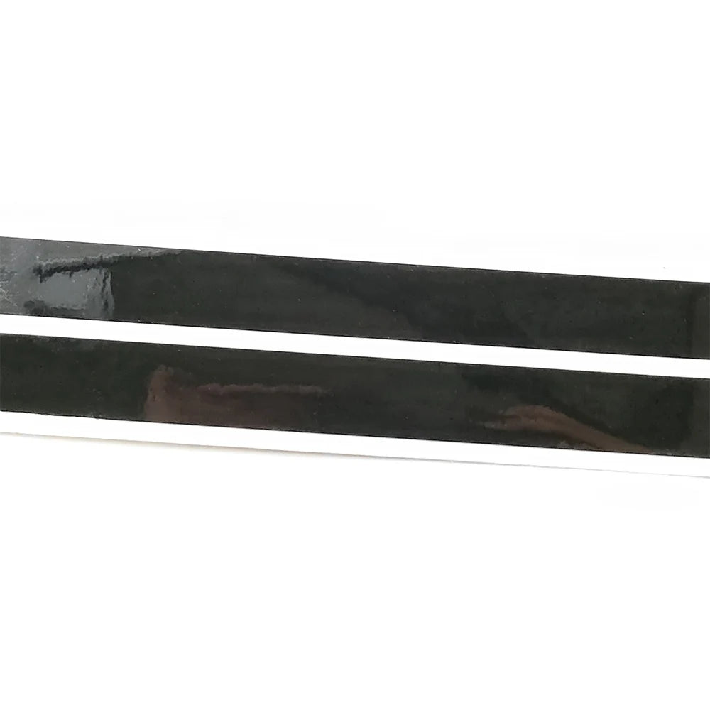 Premium Carbon Fiber Style Roof Decal – Sporty High-Gloss Vinyl Wrap