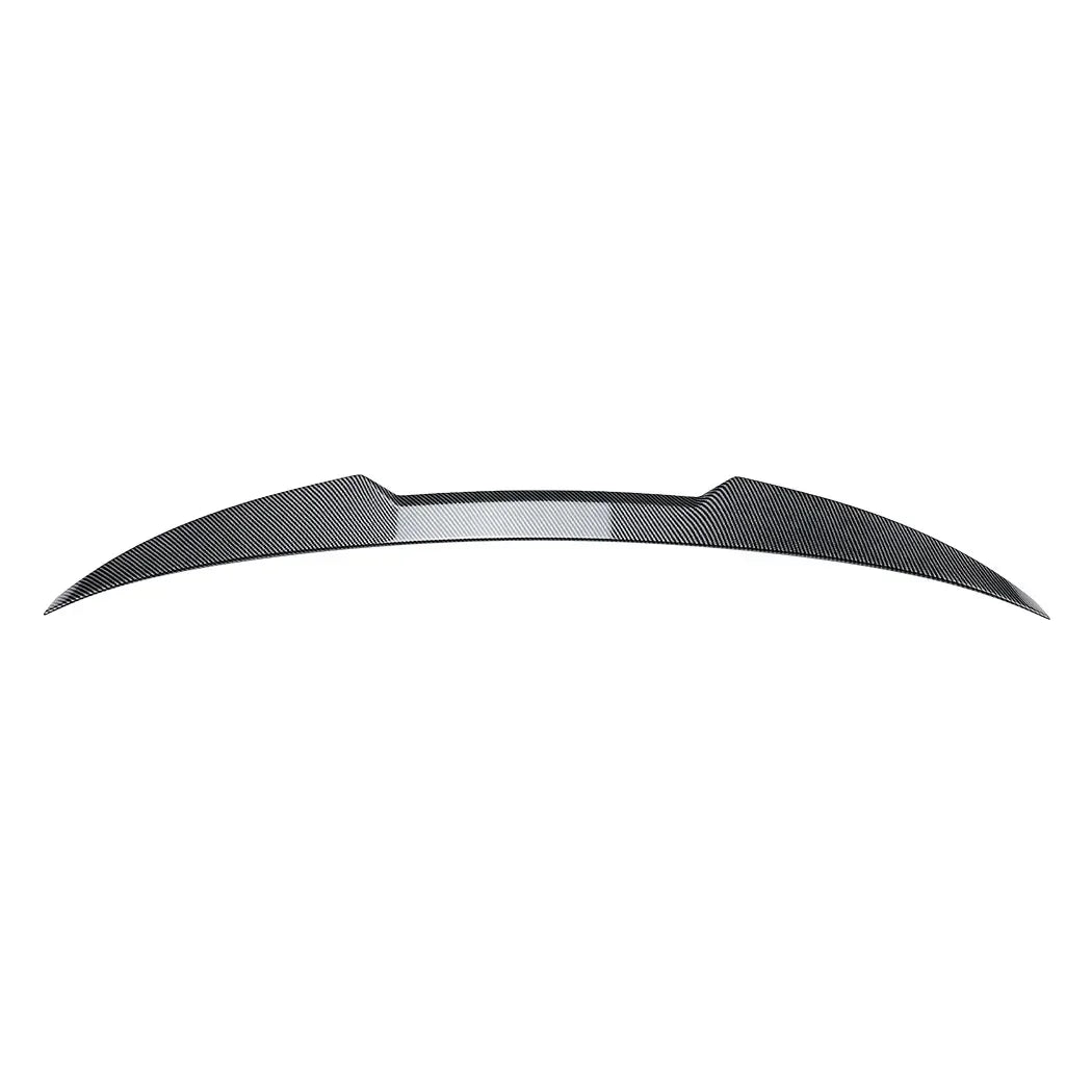 Lip Spoiler Carbon Fiber Look / Gloss Black For KIA Stinger 2017-2023