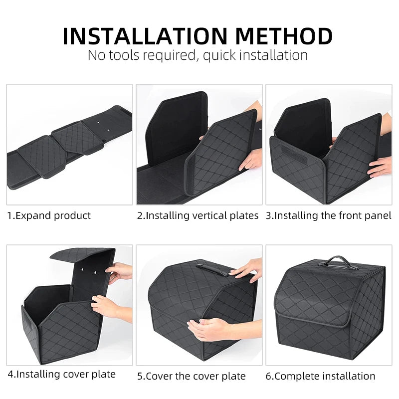 Car Trunk Organizer Box