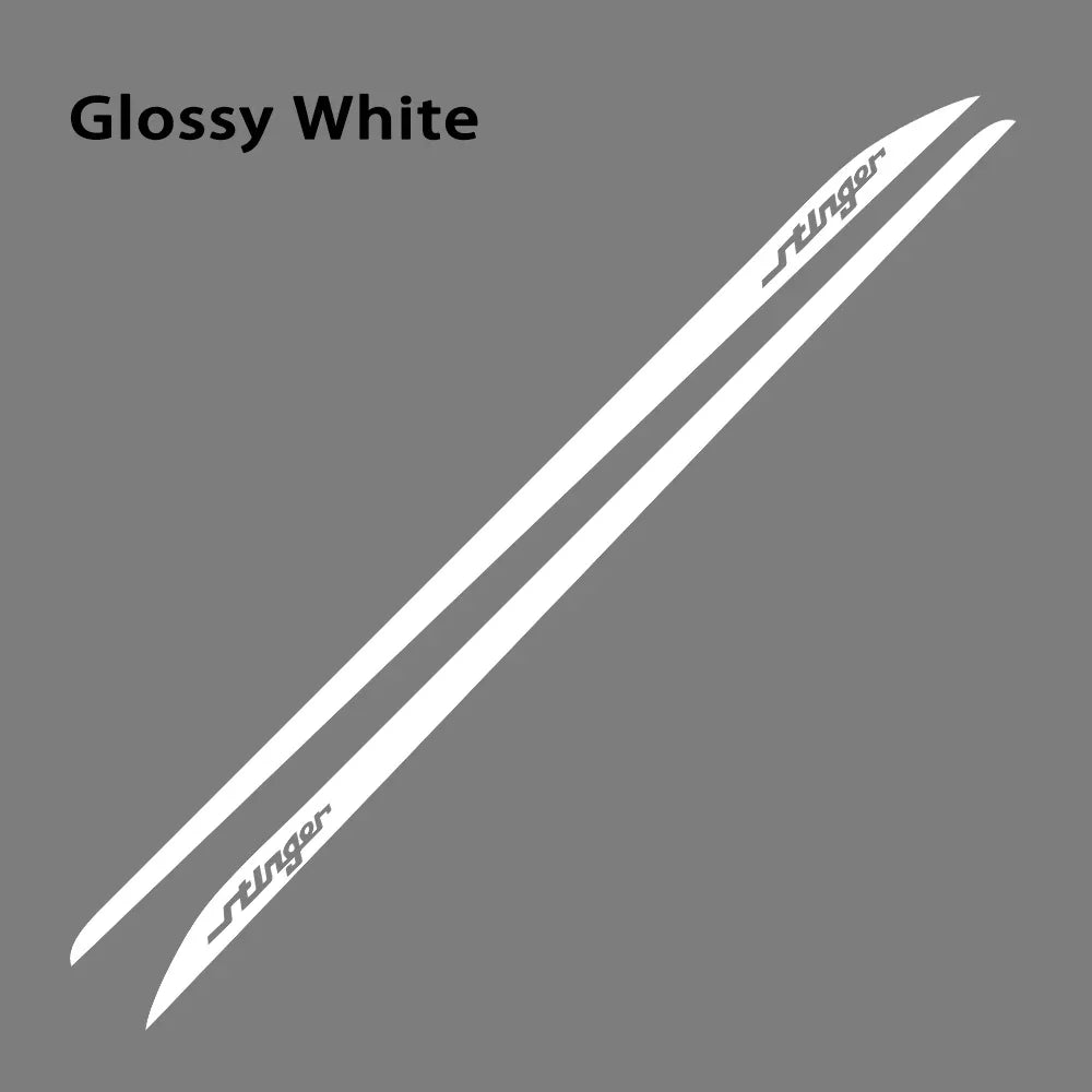 For KIA Stinger GT Door Both Side Skirt Sticker