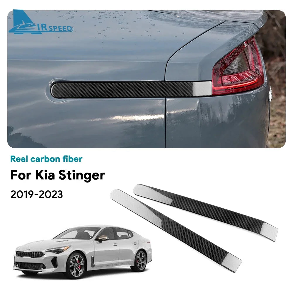 Real Hard Carbon Fibre Brake Light Trim
