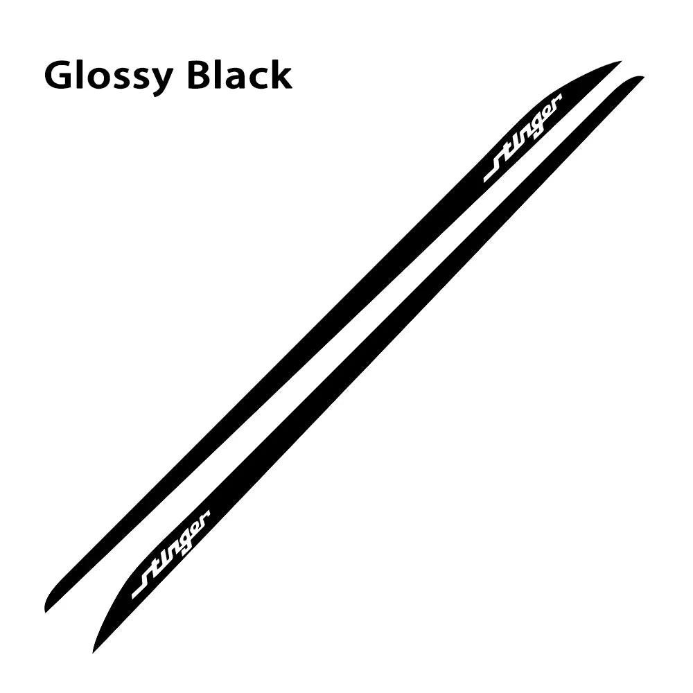 For KIA Stinger GT Door Both Side Skirt Sticker