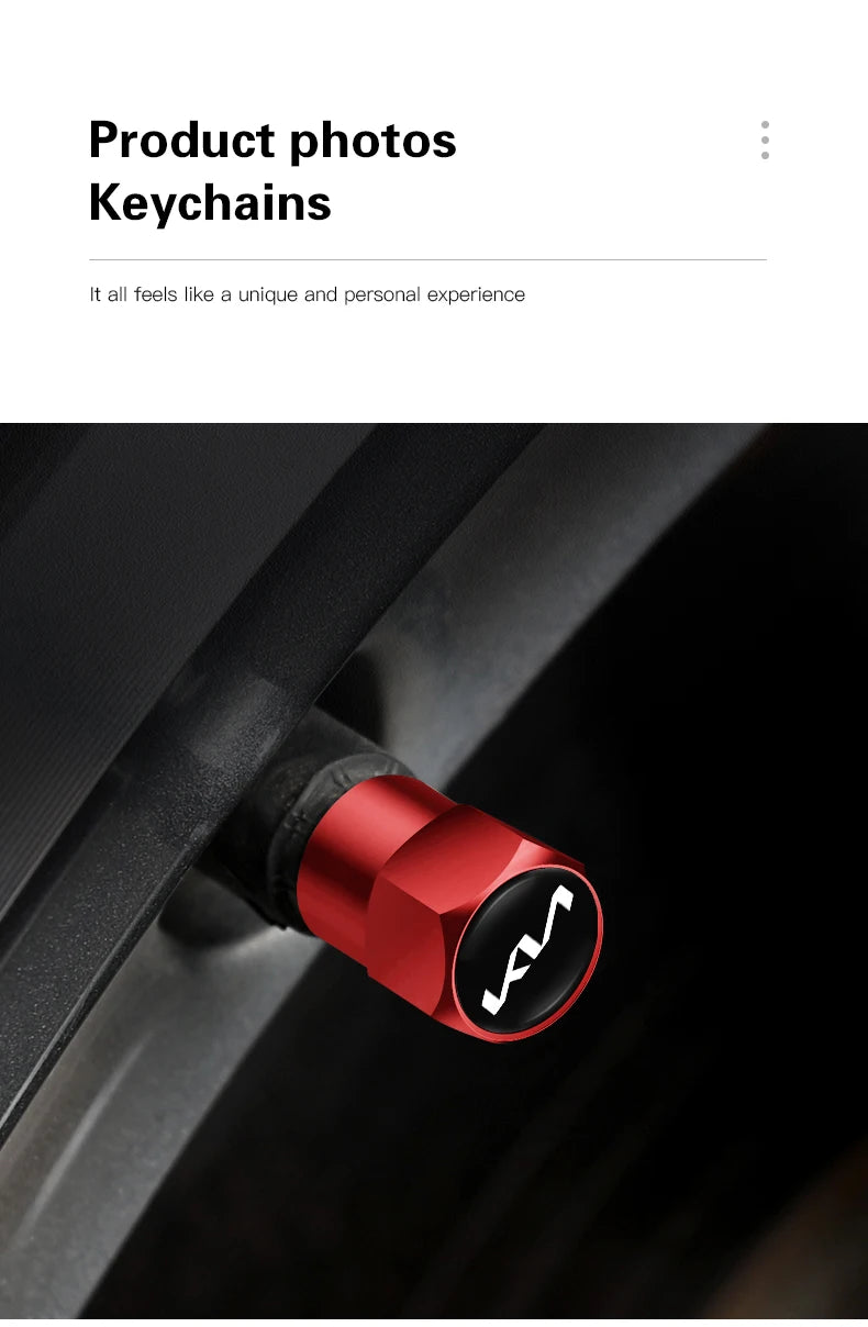 4Pcs Wheel Valve Caps