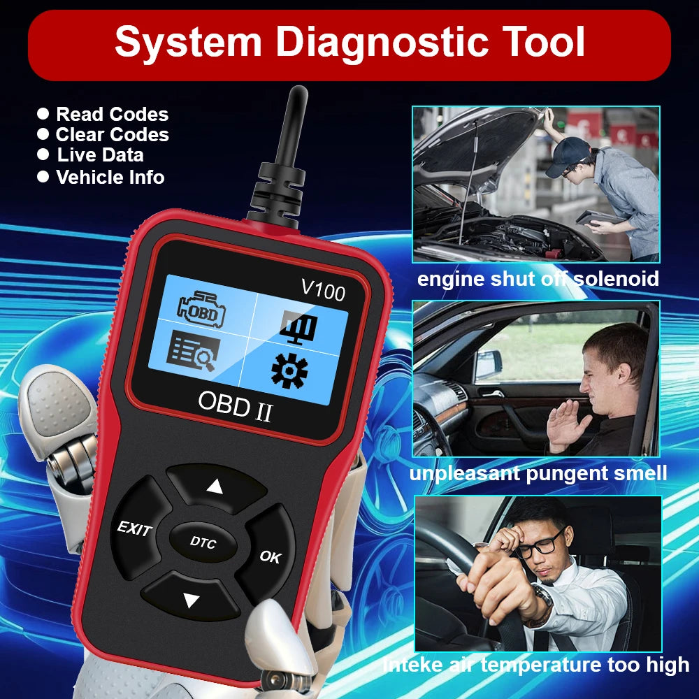 OBD2 Code Reader Car Diagnostic Tool