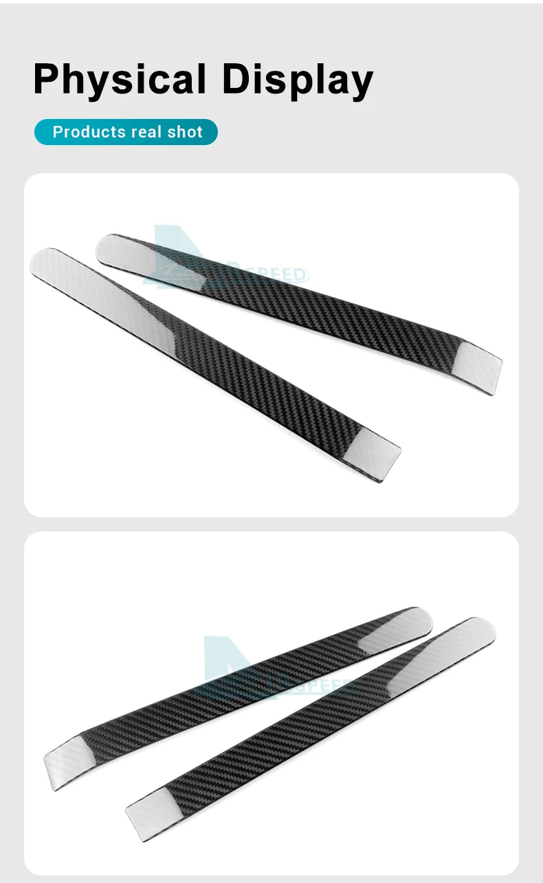 Real Hard Carbon Fibre Brake Light Trim
