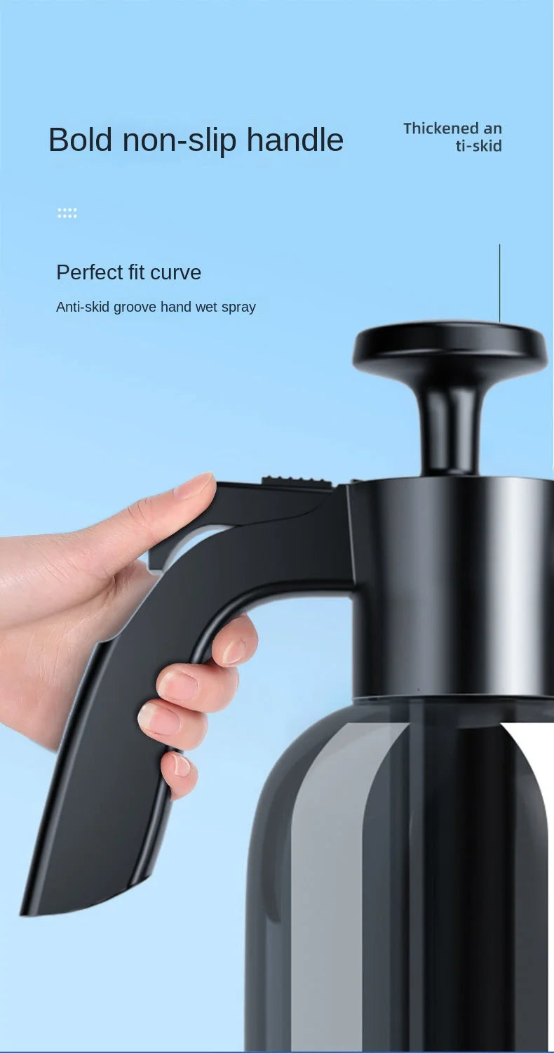 2L Hand Pump Foam Sprayer with 3 Types of Nozzle