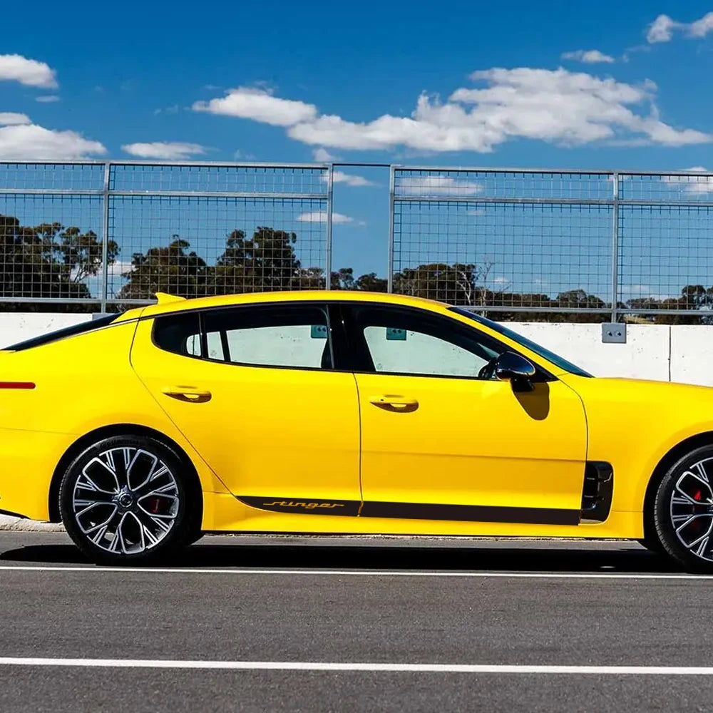 Sport Stripes Door Side Skirt Decal