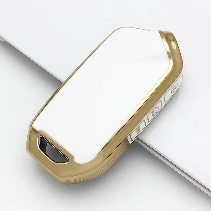 For Kia K900 Stinger 2017 2018 2019 2020+ 4Buttons TPU Car Smart Remote Key Case Cover Shell Fob Holder Keychain Protector